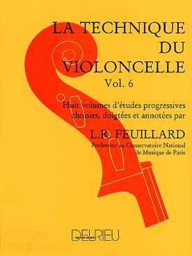 Illustration de La Technique du violoncelle, études progressives - Vol. 6