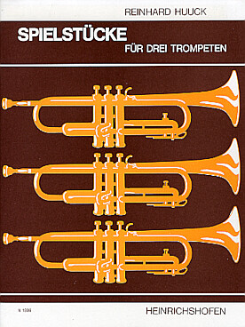 Illustration de 12 Petites pièces pour 3 trompettes