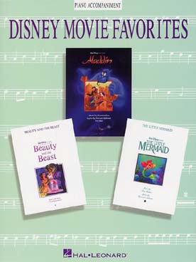 Illustration de DISNEY Movie Favorites accompagnement piano