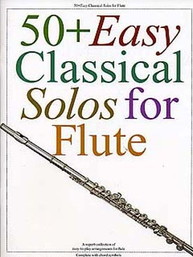 Illustration 50 easy classical solos for flute