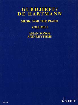 Illustration de Music for piano - Vol. 1 :  Asian songs and rhythms
