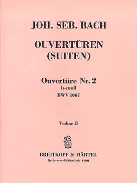 Illustration de Suite N° 2 BWV 1067 en si m violon 2