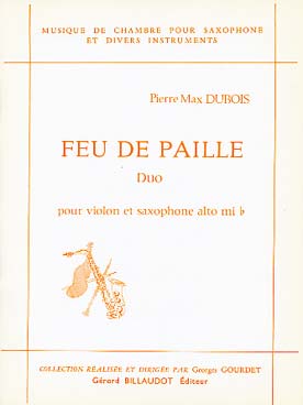 Illustration de Feu de paille pour violon et saxophone