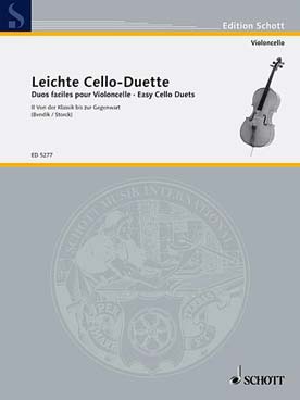 Illustration de LEICHTE DUOS pour 2 violoncelles - Band 2 (Bendik / Storck)