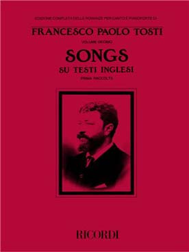 Illustration de Songs su testi inglesi. I raccolta