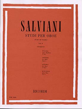 Illustration salviani studie per oboe vol. 2