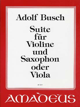 Illustration busch suite pour violon et alto/clar/sax