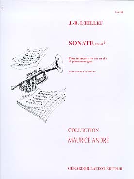 Illustration de Sonate en si b M (tr. André)