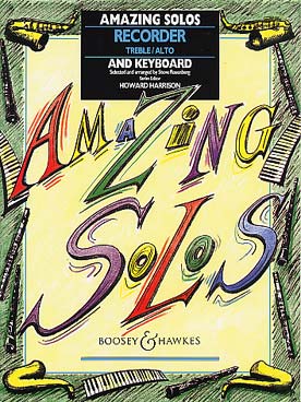 Illustration de AMAZING SOLOS pour flûte à bec alto
