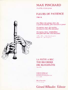 Illustration de Fleurs de patience pour soprano, ténor ou alto