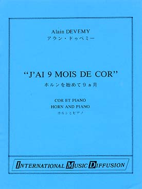 Illustration de J'ai neuf mois de cor
