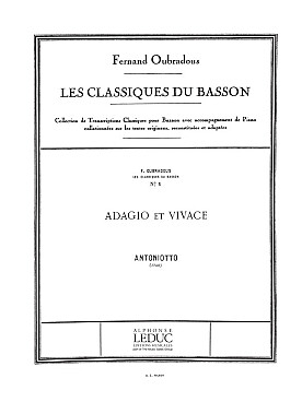 Illustration antonietto adagio et vivace (oubradous)