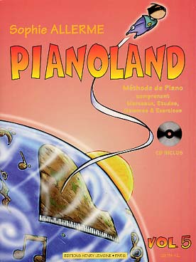 Illustration de PIANOLAND (Sophie Allerme) avec CD d'écoute - Vol. 5