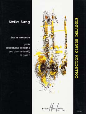 Illustration de Sur la mémoire pour saxophone soprano ou clarinette si b