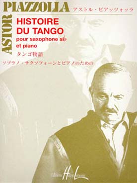 Illustration de Histoire du Tango, tr. Isoda/Sugawa pour saxophone soprano et piano