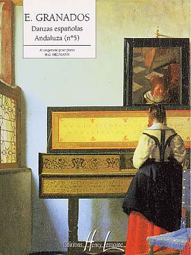 Illustration de Danse espagnole N° 5 : Andaluza - arrangement simplifié H. G. Heumann