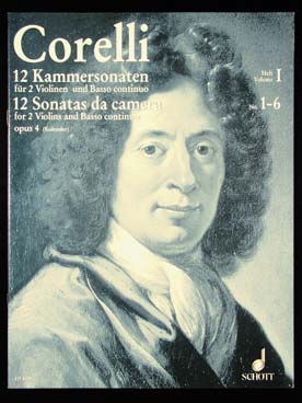 Illustration corelli sonates de chambre op. 4 vol. 1