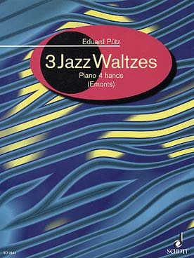 Illustration de 3 Valses jazz (tr. Emonts)