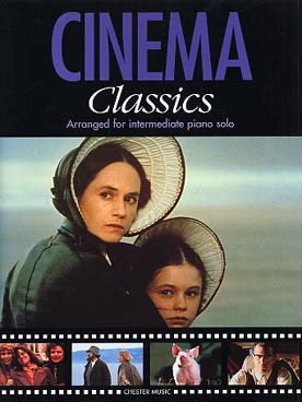 Illustration de CINEMA CLASSICS : célèbres musiques classiques de films arrangées pour piano solo (Delibes, Boccherini, Haendel, Mozart, Chopin, Pachelbel, Nyman...)