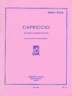 Illustration de Capriccio pour cornet