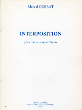 Illustration de Interposition pour tuba basse et piano
