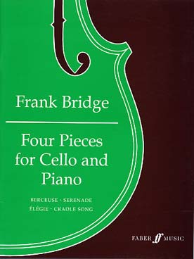 Illustration bridge pieces (4) violoncelle et piano
