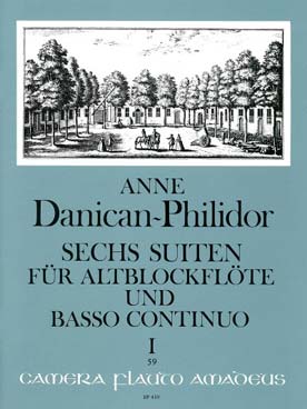 Illustration danican-philidor 2e livre de pieces vl 1