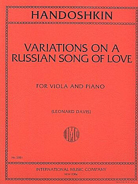 Illustration de Variations sur une chanson d'amour russe