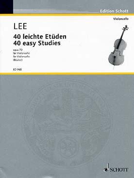 Illustration de 40 Études faciles op. 70 (1re position)