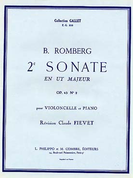 Illustration de Sonate op. 43 N° 2 en do M