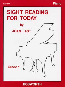 Illustration de Sight reading for today Grade 1 : exercices de lecture à vue