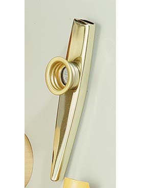 Illustration de Kazoo en laiton