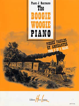 Illustration de The Boogie Woogie piano : pièces faciles et amusantes pour 2 et 4 mains