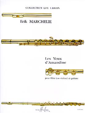 Illustration de Les Yeux d'Amandine pour flûte ou violon et guitare