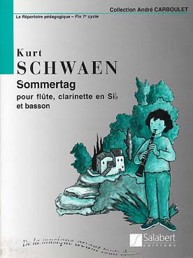 Illustration de Sommertag pour flûte, clarinette et basson (C + P)