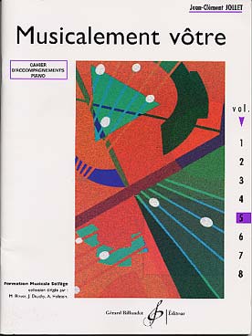 Illustration jollet musicalement votre vol. 5 accomp.