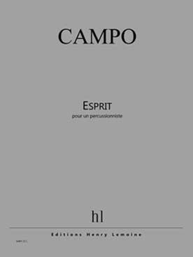 Illustration de Esprit pour un percussionniste