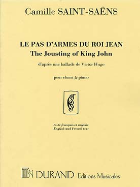 Illustration de Le Pas d'arme du roi Jean (baryton)