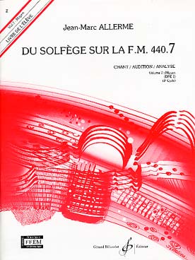 Illustration allerme jm solfege sur fm 440.7 c/a/a e