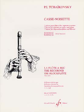 Illustration de Casse-noisette : 7 pièces pour flûte à bec soprano (tr. Sanvoisin)
