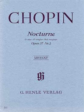 Illustration de Nocturne op. 37/2 en sol M