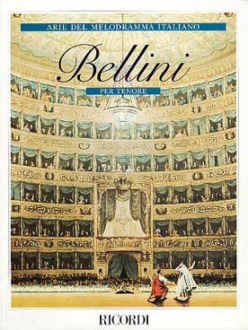 Illustration bellini airs d'operas pour tenor
