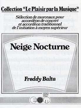 Illustration balta neige nocturne