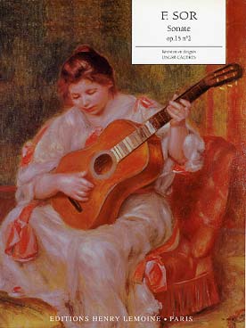 Illustration de Sonate op. 15 b - éd. Lemoine (Cáceres)