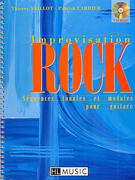 Illustration vaillot/larbier improvisation rock + cd