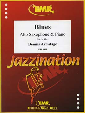 Illustration de Collection "Jazzination" pour 1 ou 2 saxophones et piano - Blues