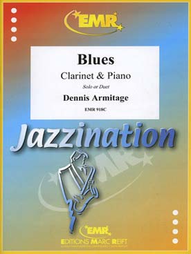 Illustration de Collection "Jazzination" pour 1 ou 2 clarinettes et piano - Blues