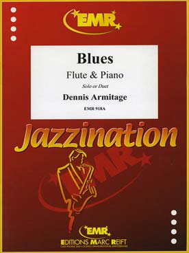 Illustration de Collection "Jazzination" pour 1 ou 2 flûtes et piano - Blues