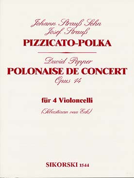 Illustration strauss j pizzicato polka op. 14