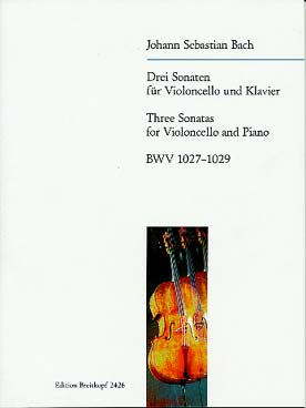 Illustration de 3 Sonates BWV 1027-1029 (tr. J. Klengel)
